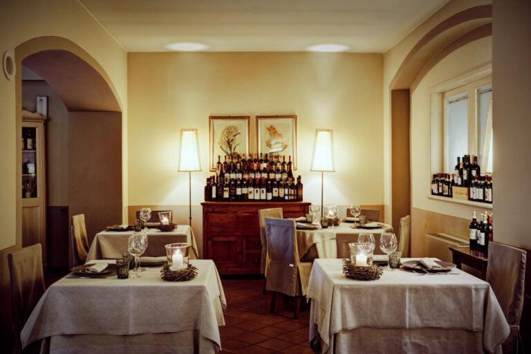 Albergo La Fontanella Сан Кашано дей Бани Екстериор снимка